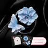 2026 New Butterfly Car Air Freshener Perfume Car Vent Decoration for Girls Flower Car Interior Accessories Diffuser Stone