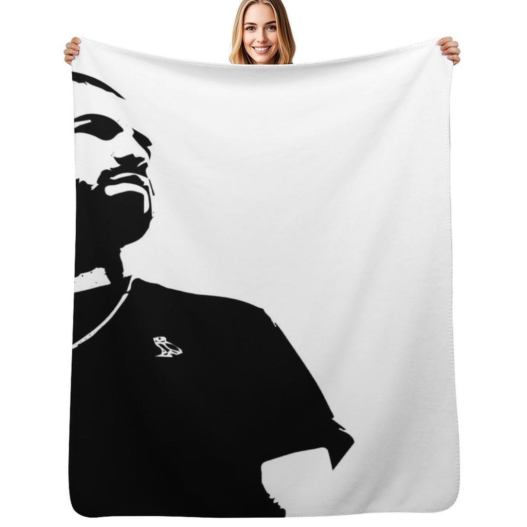 Drake Rapper Throw Blanket Cozy Light Blanket for Travel Camping Picnic