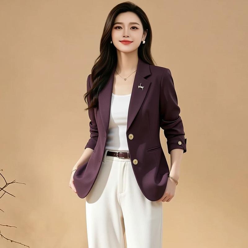 Temperament small blazer women's short new slim and thin fashion suit top