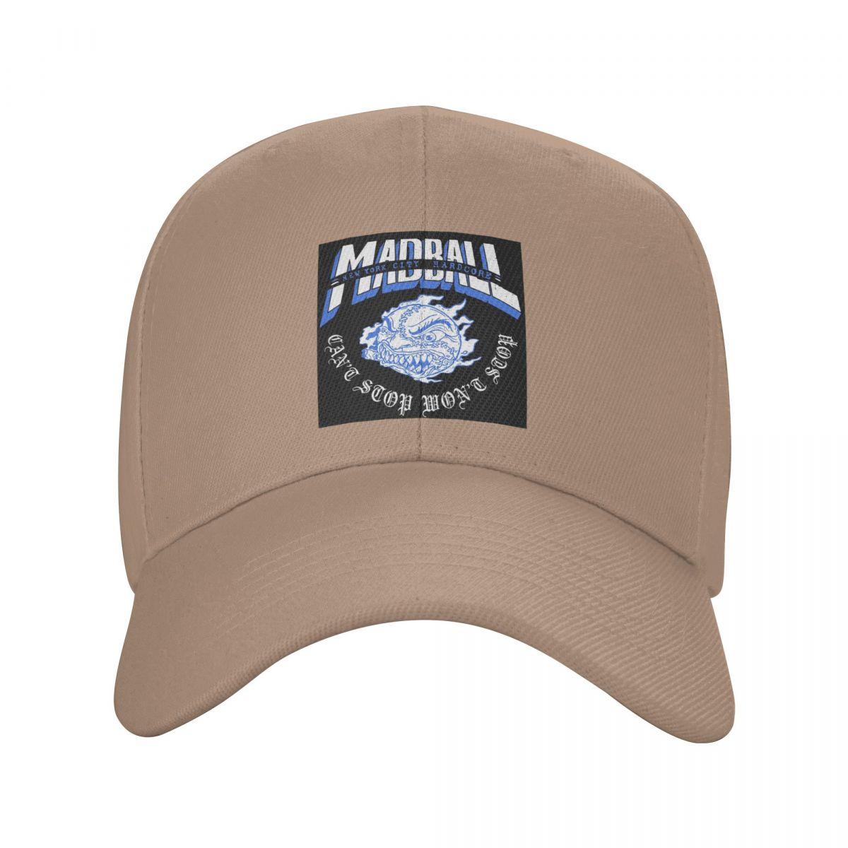

The Madball Band Logo Baseball Caps Snapback Men Women Hats Outdoor Cap Hip Hop Baseball Hat Casquette One Size
