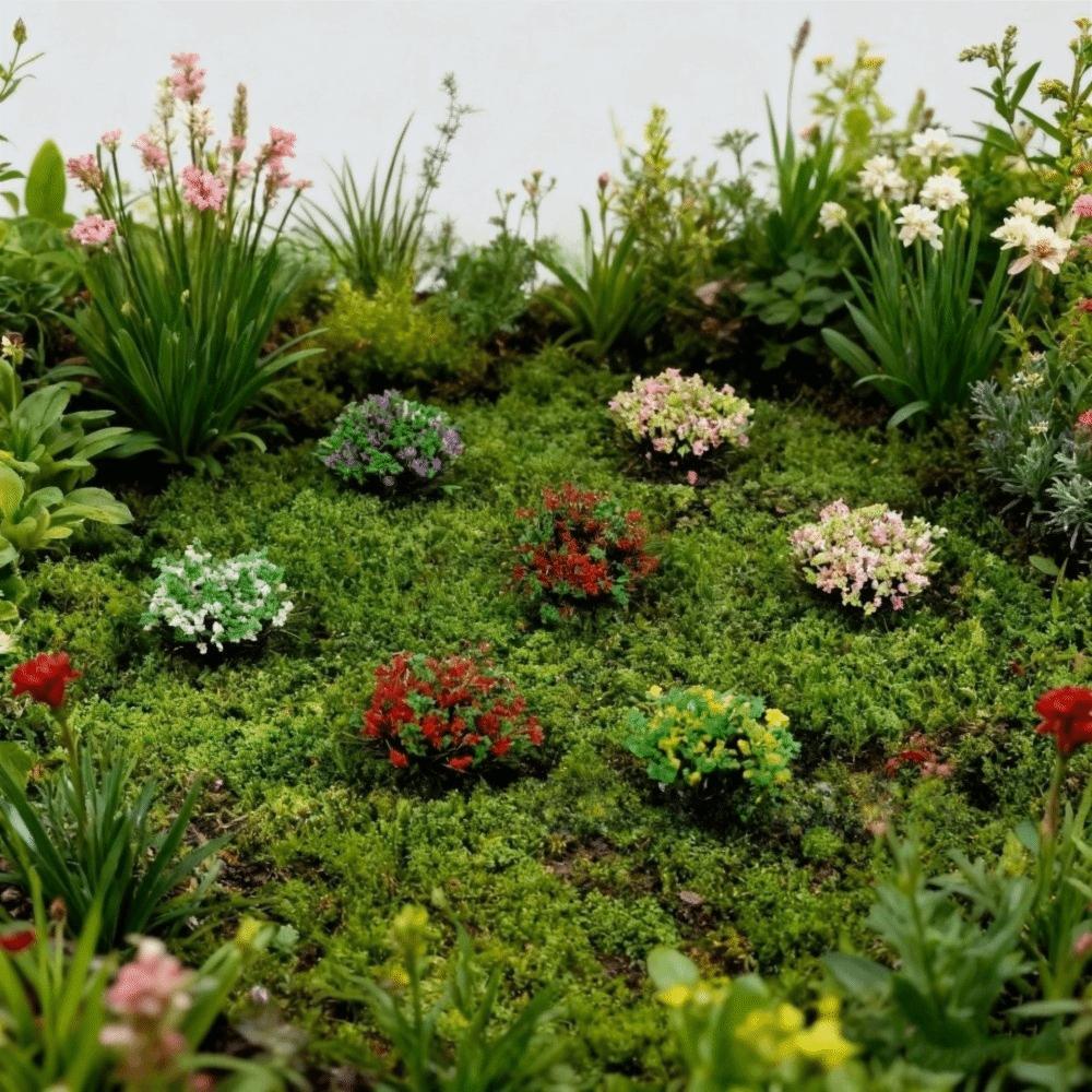 5mm Landscape Scene Making Flower Clusters Scenario Model Materials  Landscape Design