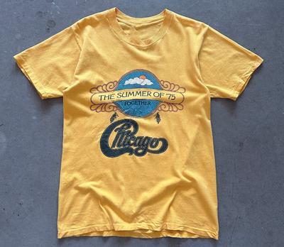 Chicago Band Summer Tour 1975 Gift For Fan S To 4XL T-Shirt Tops Tee