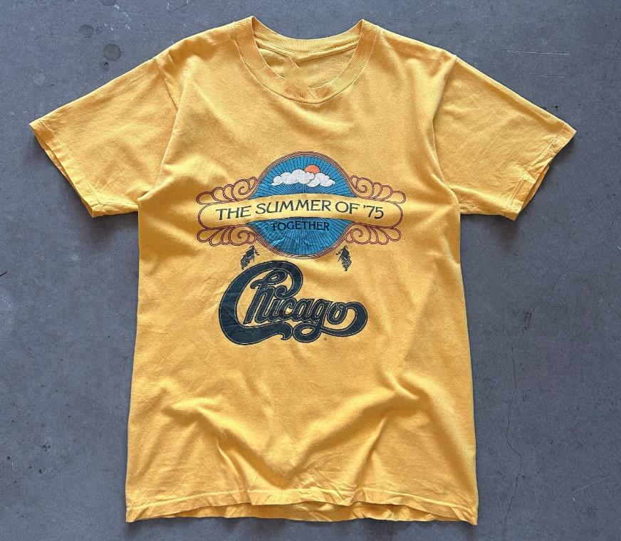 

Chicago Band Summer Tour 1975 Gift For Fan S to 4XL T-Shirt Tops Tee S