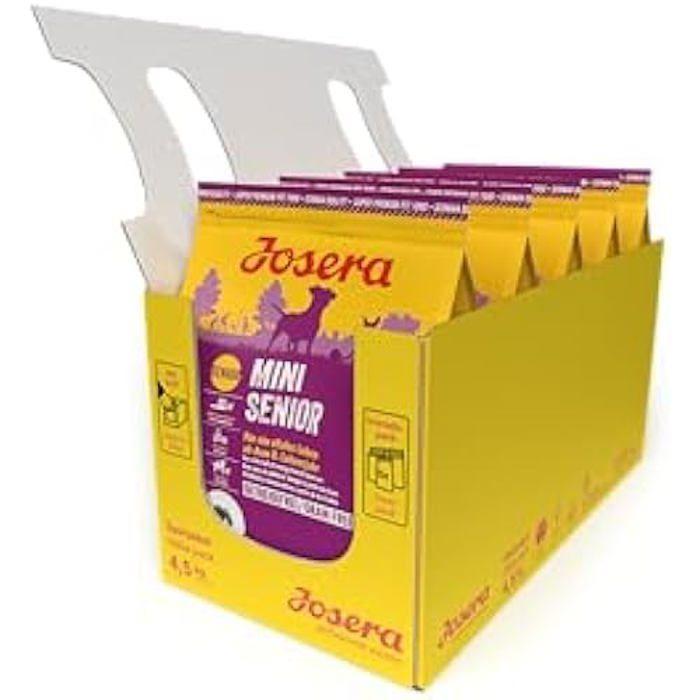 Croquettes - JOSERA - MiniSenior - Saumon & Pommes De Terre - 5 X 900 G - Pour Chiens Âgés De Petites Races