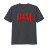 Unisexs Flash The Movie T Shirt With Simple Red Logo Print Perfect For Fans Vintage Washed Comfortable Slightly Versatile