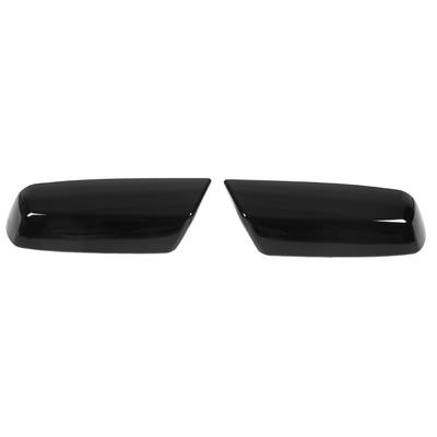Cache de rétroviseur extérieur Surface brillante Décoration de miroir Cache protecteur Remplacement pour Silverado 1500 2014‑19 Brillant