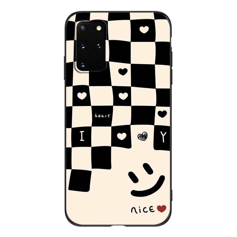 

Чехол для Samsung Galaxy S20 Чехол для Samsung S20 PLUS S20 Ultra S20 FE Чехол GalaxyS20 S 20 + черный чехол из ТПУ милый забавный Samsung S20