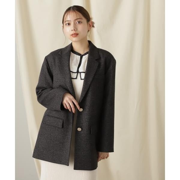 Jill by Jill Stuart Single-Breasted Tailored Jacket