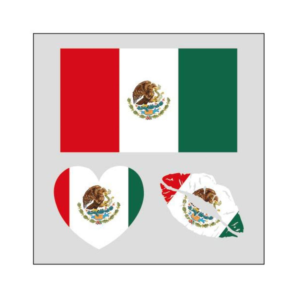 Decal Sticker Set with Argentina Flag Heart Shape and Lip Print Design for Laptops Bottles Suitcases Notebooks and More