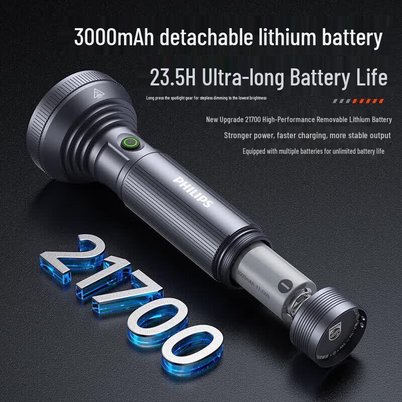 Philips SFL6252/93 Rechargeable LED Flashlight