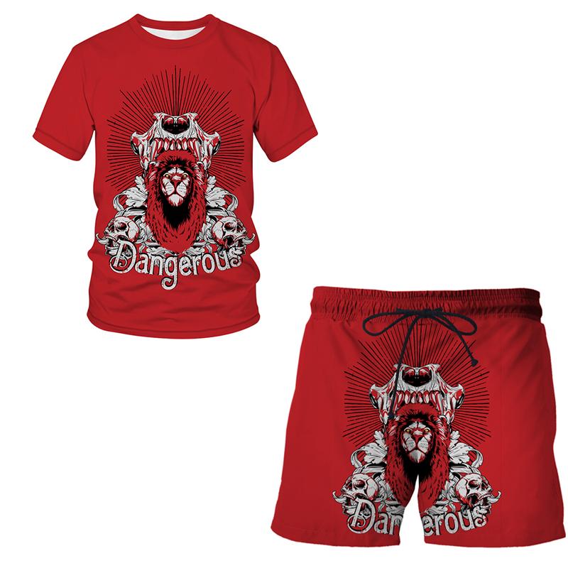 

Terror Skull Лето Мужская футболка с 3D принтом и шорты Комплект мужская спортивная одежда Спортивный костюм с круглым вырезом с коротким рукавом Мужская одежда Костюм Топы 6XL