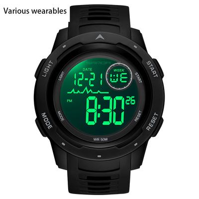 Single Display Single Movement Outdoor Luminous Men's and Women's Watch Creative Personality Watch