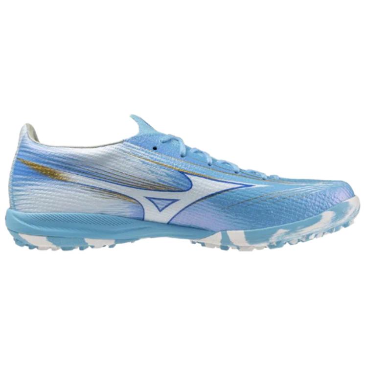 Mizuno Alpha 3 Elite AS Bequeme Langlebige Fußballschuhe Unisex Sneaker Blau P1GD266225