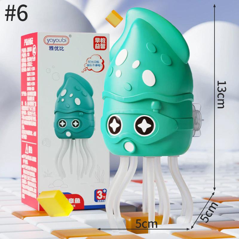 Electronic Dancing Squid Toys Magical Dancing Jellyfish Led Glowing Light Music Playful Dancing Octopu Best Kids Festival Present