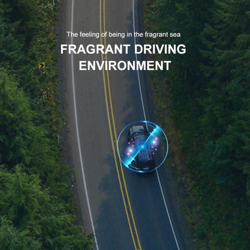 Car Air Freshener New Aluminum Alloy UFO Styling Perfume Car Accessories Interior Air Fresh Fragrance Auto Air Purifier
