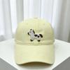 ins cute pony embroidered baseball hat new men's and women's versatile cap shows small face