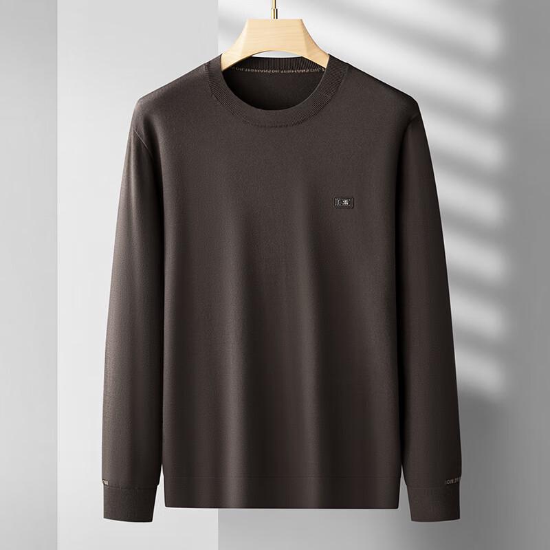 

De Binze Men s Plus Size Round Neck Thin Knit Pullover 6XL