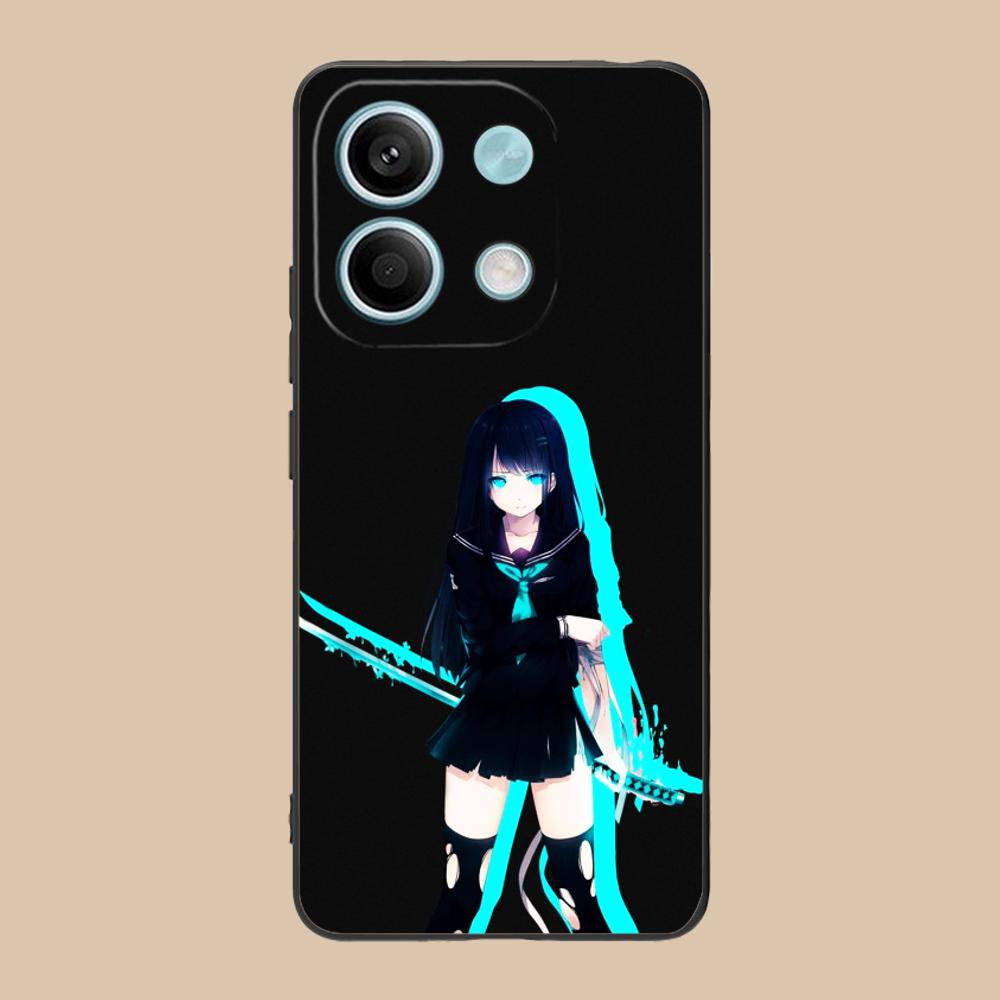 Anime Girl Mobile Phone Case for POCO M7 M6 M5 M4 M3 X7 X6 X5 X4 X3 Pro GT 5G Colorful Printing Cover Cover Smartphone
