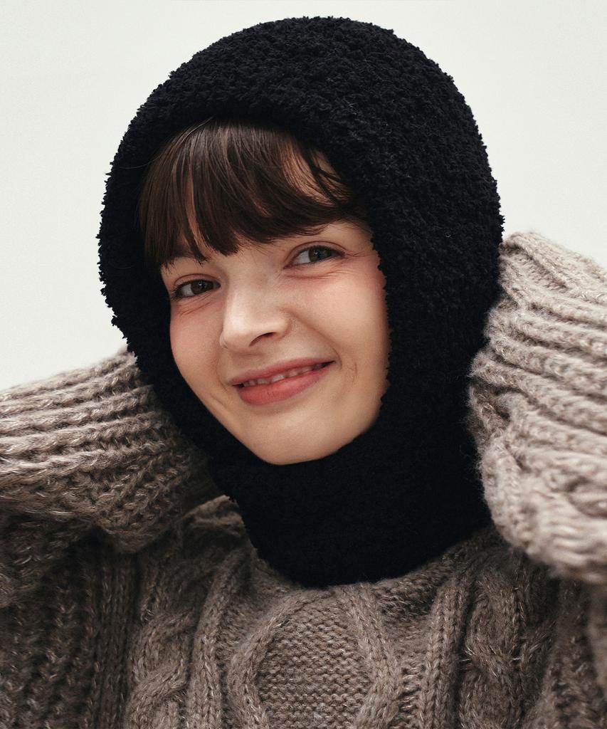 LOEIL Soft Fleece Balaclava - Black
