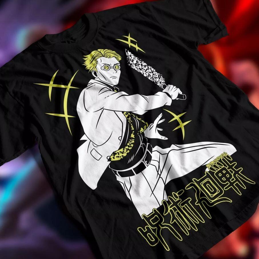 

Футболка Нанами Кенто Jujutsu Kaisen JJK Годжо Сатору Аниме ужасов Футболка Все размеры 4XL