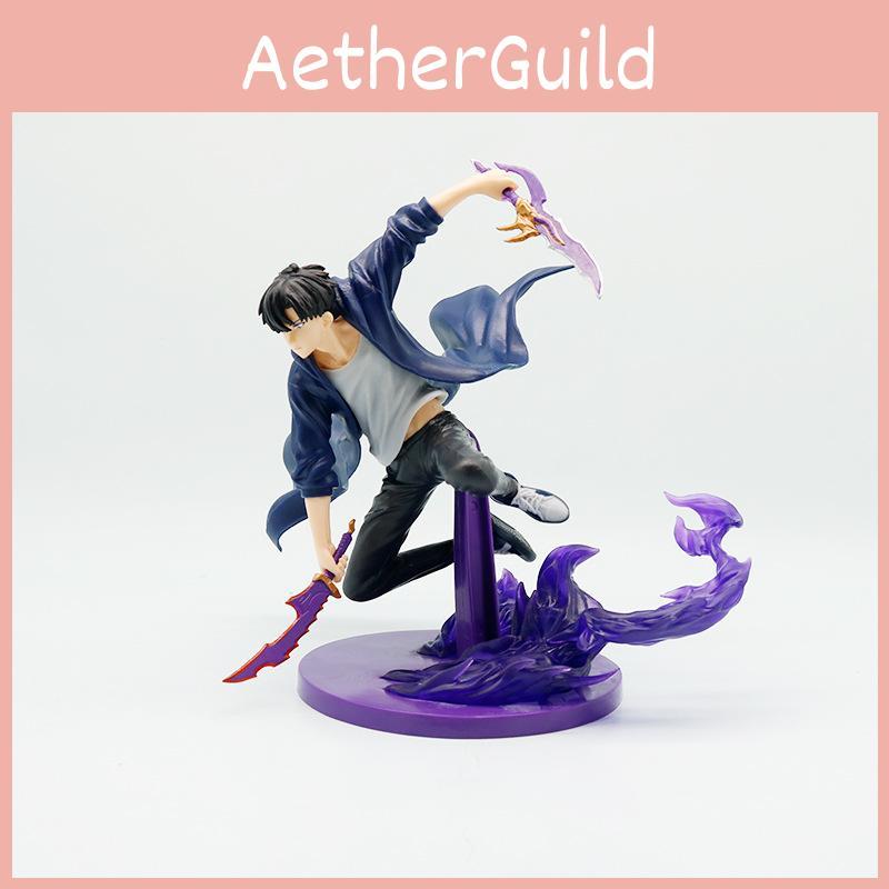 Solo Leveling Sung Jin Woo Pvc Model With Battle Edition For Gift And Collection