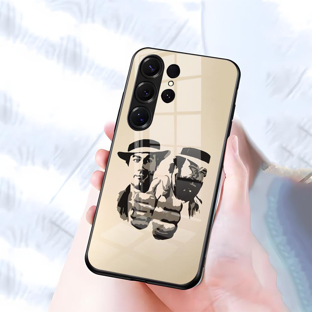 

Bud S-Spencer And Terence Phone Case For Samsung S26 S25 S24 FE S23 S22 S21 Plus S20 Ultra Note20Ultra Black Glass Cover Galaxy S26