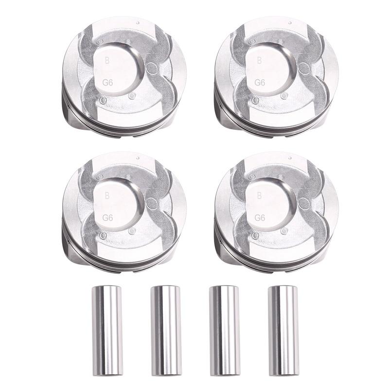 1 Satz/8 Stück 1,6L Motor Kolben & Kolbenbolzen Satz 23041-2B602 Für Hyundai Accent Kia Soul Rio 2018- 230412B602-A87Q