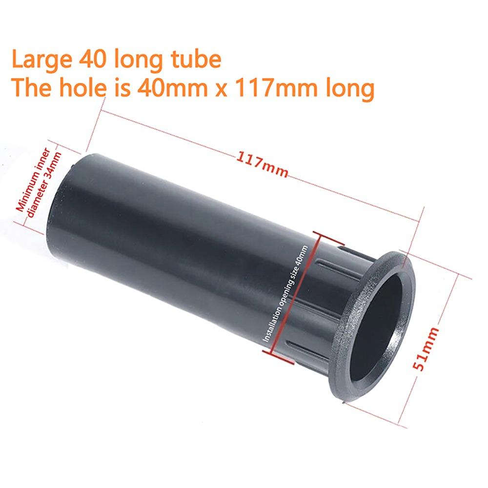 1Pcs New Vent Speaker Port Tube Plastic Bass Reflexes Inverted Tube Guide Tube for 2-15inch Speaker