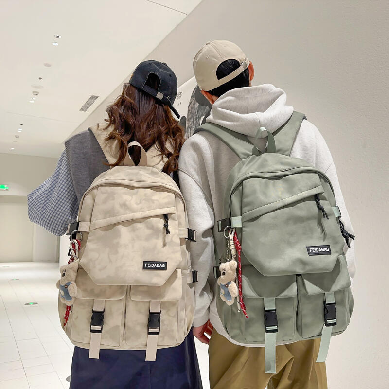 Student Schoolbag College Style Large Capacity Backpack