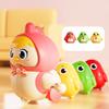 Wind-up Chick Crawling Toy Magnetic Mother Baby Chicken Swing Walking Toy Educational Interactive Spring Clockwork Animal Toy