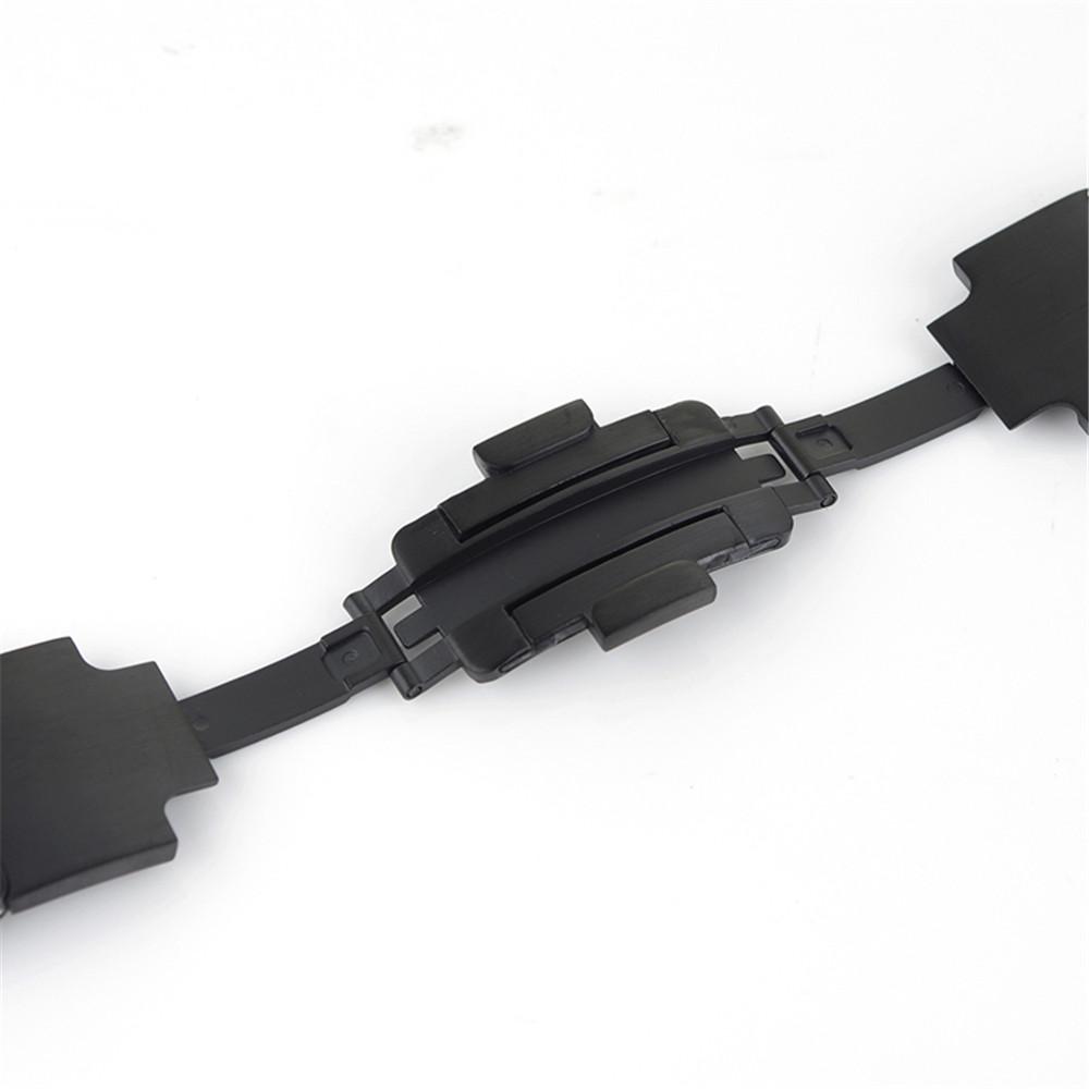 Official Stainless Band for Apple Watch 9 8 7 41mm 45mm Butterfly Clasp Watch Strap for IWatch Ultra 38 42mm 49mm Replacement Watch Band Accessories