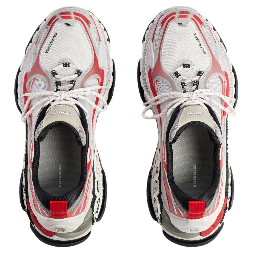 Balenciaga Triple S .2 Low Top Chunky Sneakers Men's Red 865849WTRS21169
