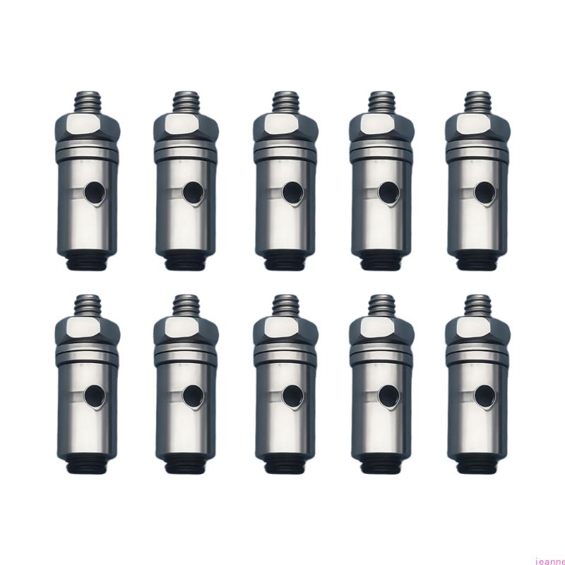 10Pieces Precise Metal Adjustable Pushrod Connectors Linkage Stopper For Remote Helicopters Drones And Boats Model Building