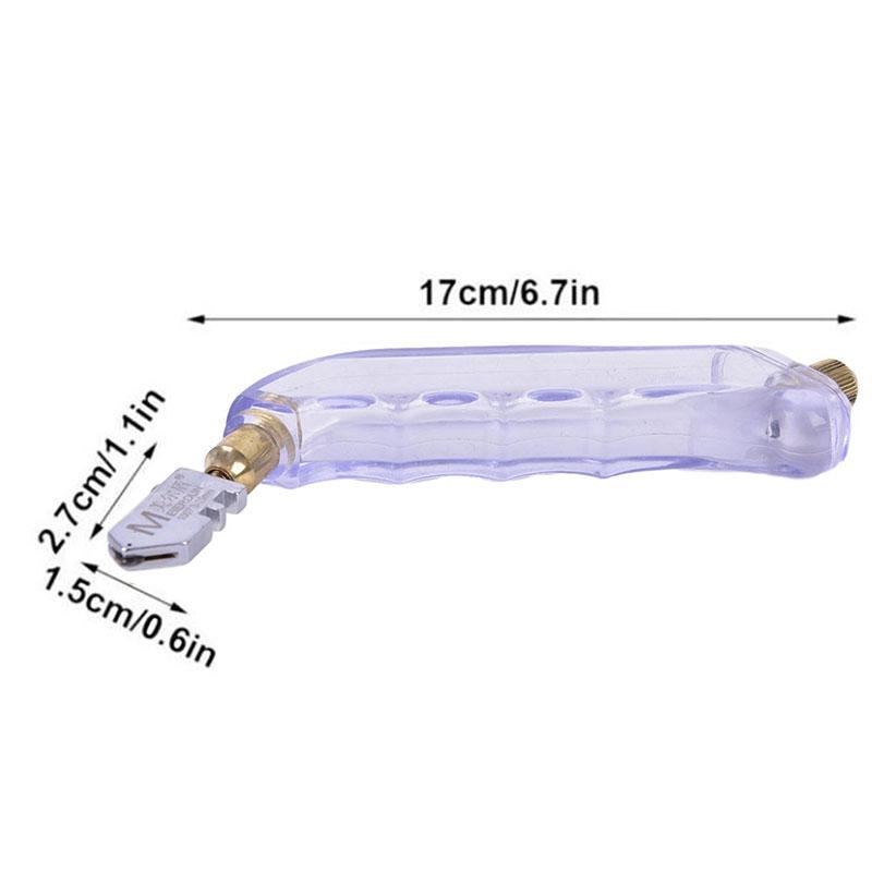 Professional Oil Glass Cutter Hard Diamond Cutting Glass Manual Cutting Tool