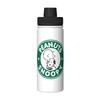 Snoopy Water Bottle, 530ml Large Capacity, Vacuum Insulated, Insulated, Hot & Cold, Sports Bottle, Direct Drinking, Screw Top, Double-Walled, Wide Mou