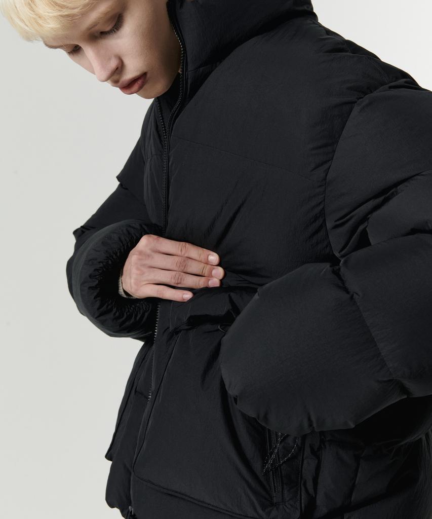 Musinsa Standard [City Leisure] Down Short Padded Jacket [Black]