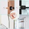 Clear Door Stoppers for Wall, LveSunny 8Pcs1.65 Door Handle Stopper and 90pcs CabinetDoor Bumper Clear, Door Protector, RubberBumpers Self Adhesive