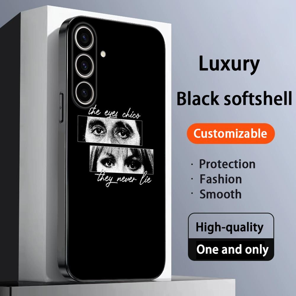 Carcasă Telefon Model Cool Tony Montana Pentru Samsung Galaxy S25 S24 S23 S22 S21 S20 Plus Ultra Note20 Negru Moale