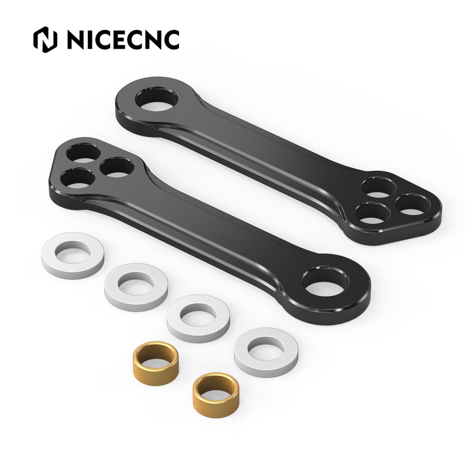 NICECNC Для Suzuki DRZ400 DRZ400E DRZ400S DRZ400SM DRZ 400 S DRZ 400 SM 2000-2024 2023 Многоуровневая ссылка для занижения Нижняя 1,5  3