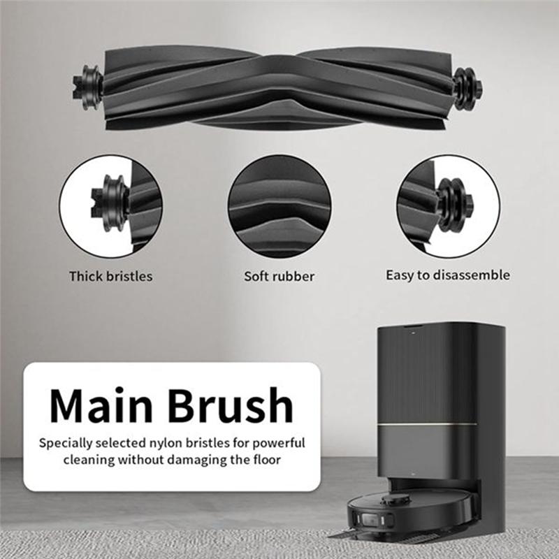 

ABMH-27PCS Vacuum Brush Dust Bag And Filter Set For Dreame Bot X40 L40 Ultra X40 Ultra S30 Pro Ultra Vacuum Replacement Parts