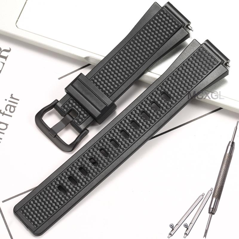 Resin Watchband Suitable for Casio GST-B200-1A Replacement Band GST-B200 Men's Sports Waterproof Rubber Strap Watch Accessories