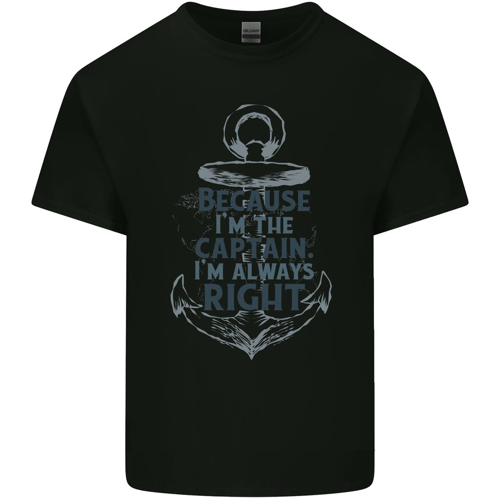 Sailing Captain Narrow Boat Barge Sailor Unisexs Light Cotton TShirt