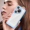 For Huawei Pura 70 Pro Phone Case TPU Frame Clear Acrylic Bump Proof Phone Cover