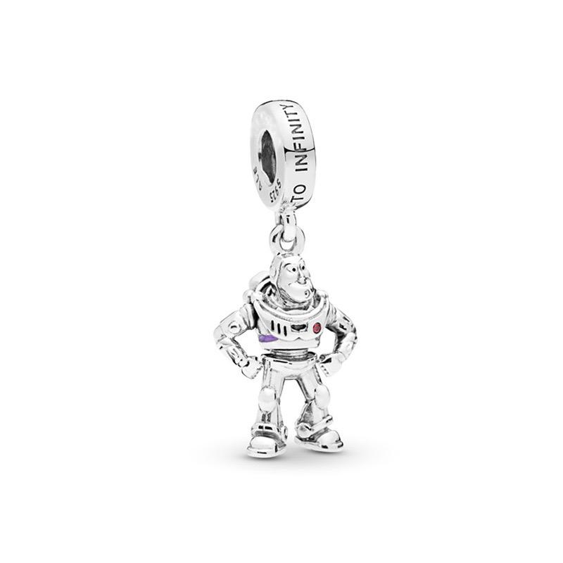 Toy Story Copper Buzz Robot Bead Compatible With Authentic Bracelets Do It Yourself Accessories Lady Girl Jewellery Gifts