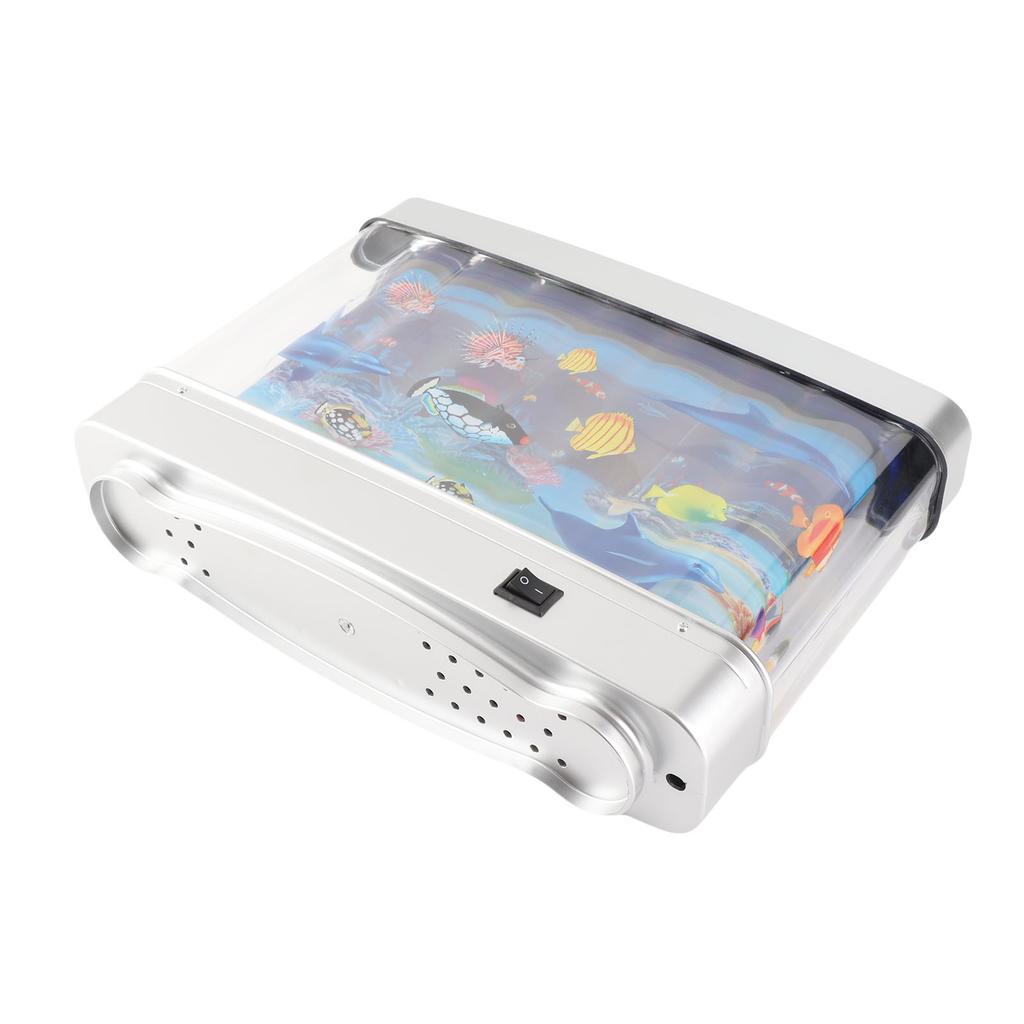 Fake Fish Tank Lamp Mini Decorative Tropical Fish Artificial Aquarium Night Light with Moving Fish for Kids Baby