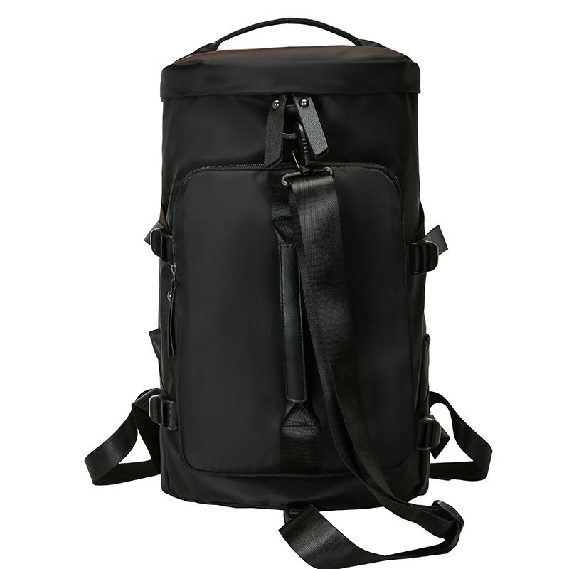 

Модный рюкзак большой вместимости с множеством карманов, дорожная сумка для активного отдыха, подходит для деловой поездки, путешествий, фитнеса чёрный