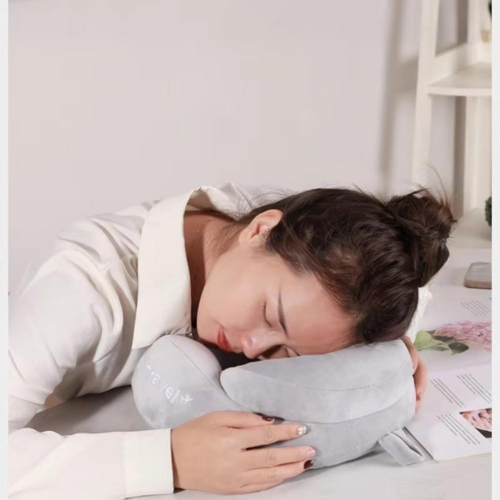 Memory Cotton U-shaped Pillow Travel Driving Pillow Neck Protection Pillow  Supports The Neck