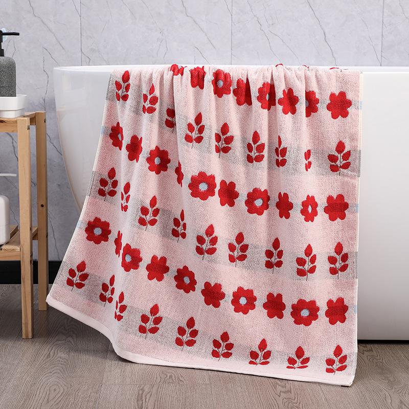 100% Cotton Thickened Quick-Dry Bath & Beach Towel - Enlarged & Premium Quality for Men