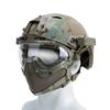 Tactical Helmet   Mask   Goggle Sets Outdoor Airsoft Paintball Helmet with Goggles FAST PJ Helmets CS Game Full Face Protection