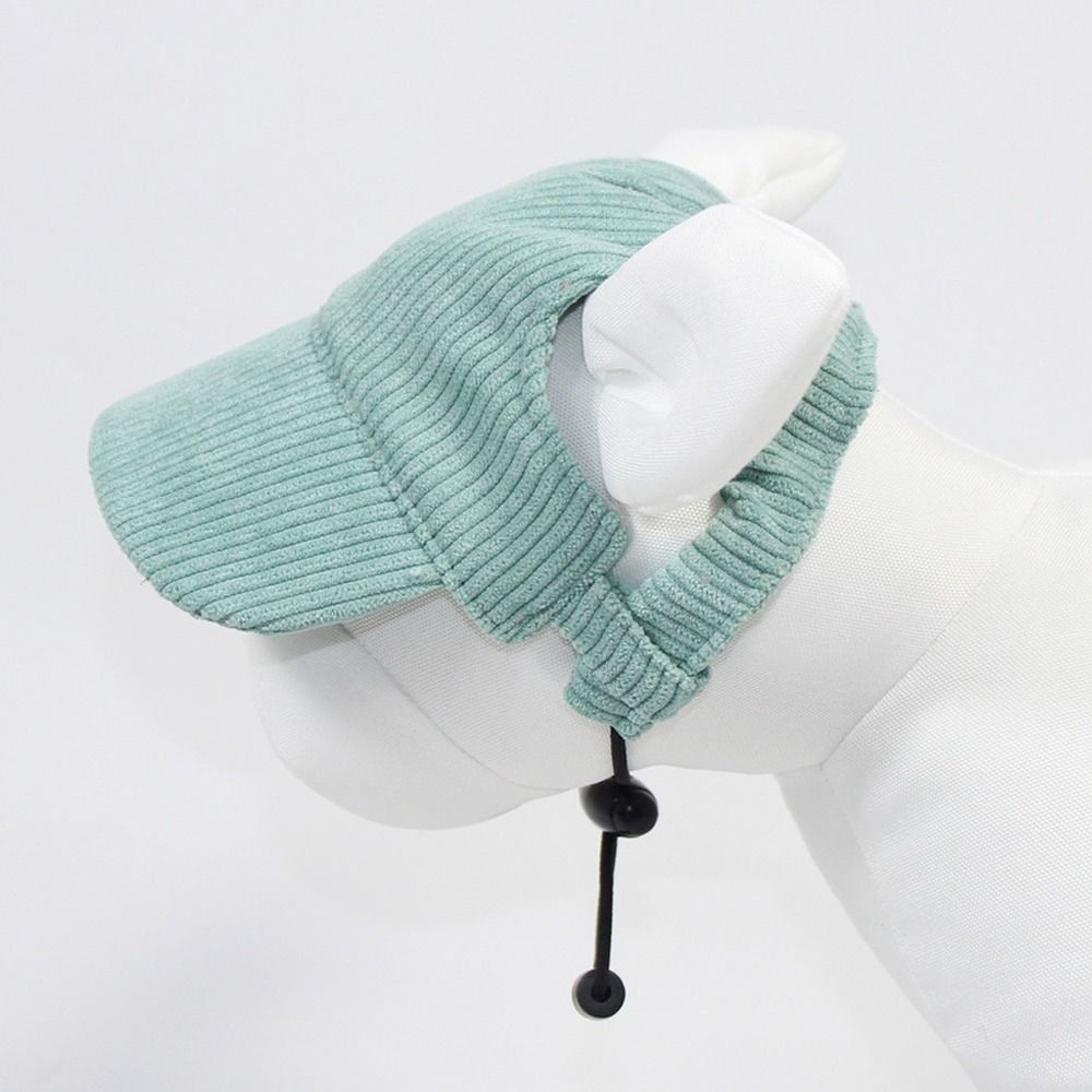 Pet Fashion Adjustable Dog Baseball Cap Soft Breathable with Ear Holes Dog Visor Hat Sun Protection Pet Sun Hat Outdoor Sports